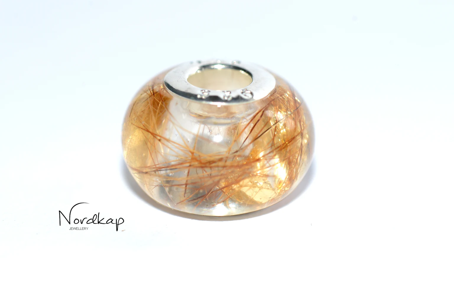 Soul Bead mit eingeschlossenem Haar